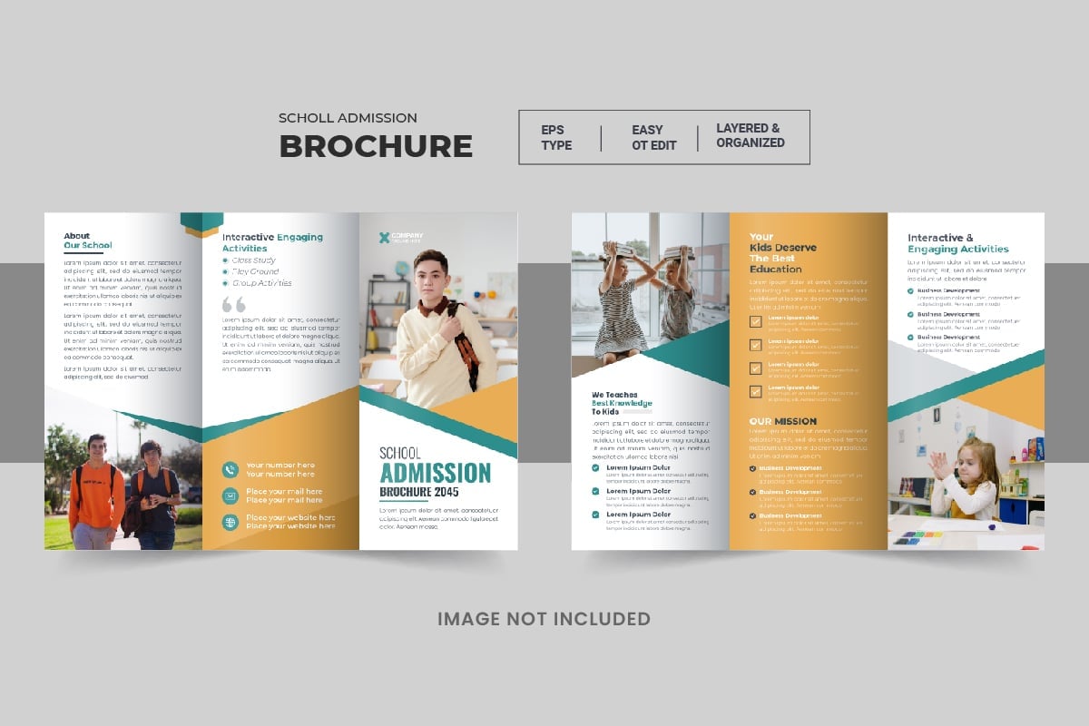 Template #334451 Trifold Leaflet Webdesign Template - Logo template Preview