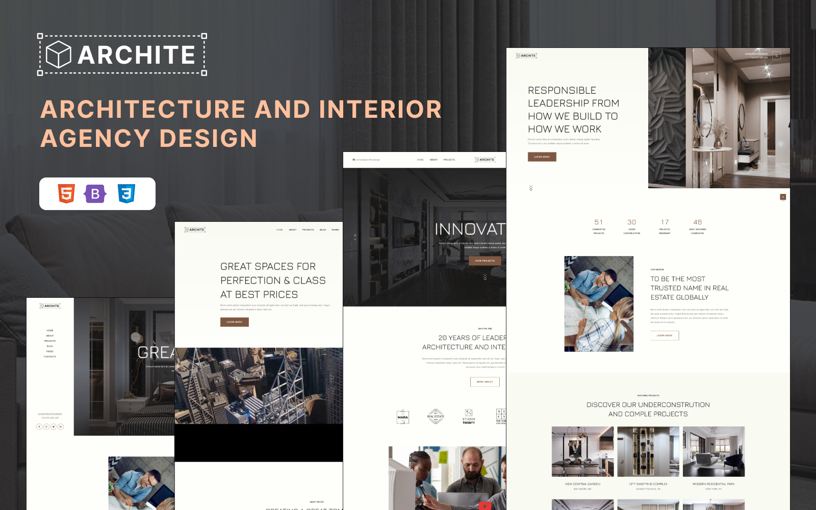 Archite - Architecture and Interior Agency Design