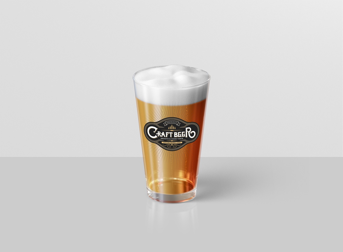 Template #334555 Beer Template Webdesign Template - Logo template Preview