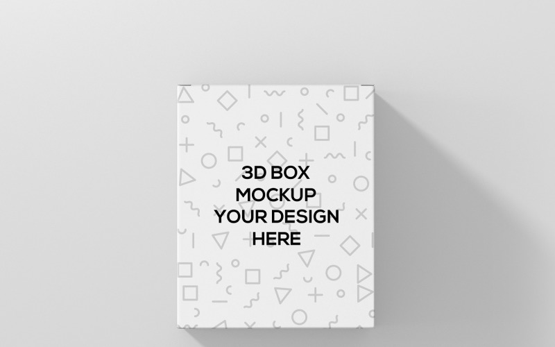 High Rectangle Big Size Box Mockup 5 Product Mockup