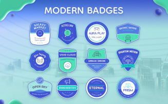 Modern Badges - Metaverse Edition