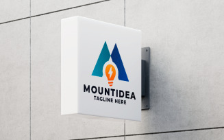 Mount Idea Letter M Pro Logo Template