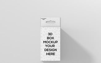 Rectangle Small Size Box With Hanger Mockup 5