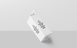 Small Size Rectangle Box With Hanger Mockup 4