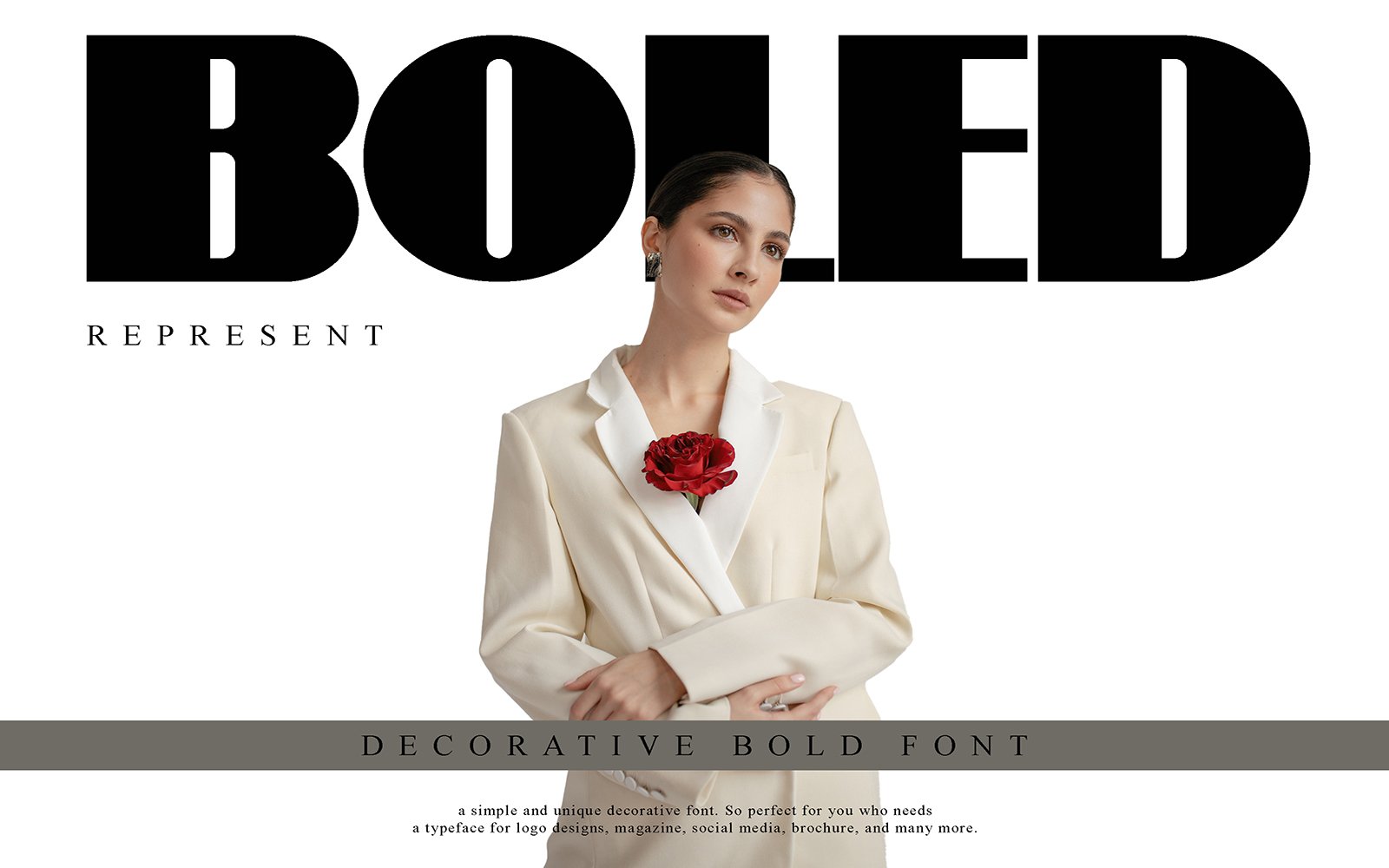 Template #334708 Fonts Display Webdesign Template - Logo template Preview