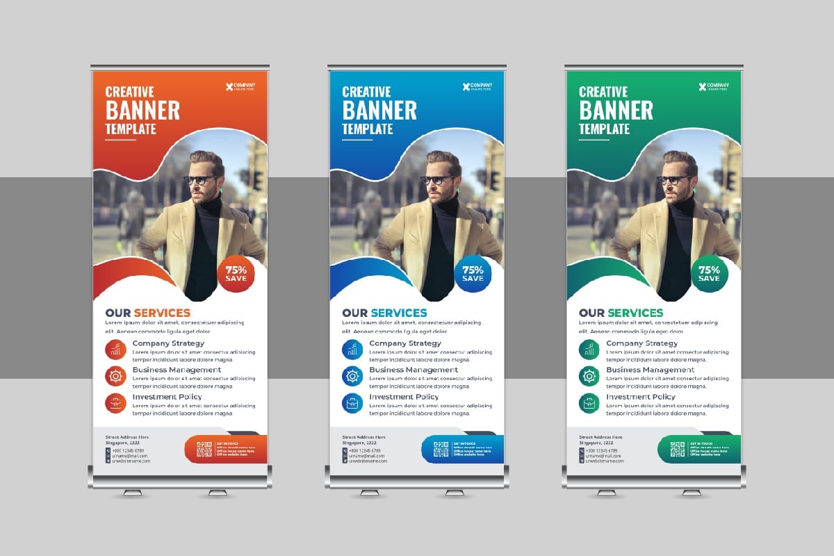 Template #334760 Advertising Banner Webdesign Template - Logo template Preview