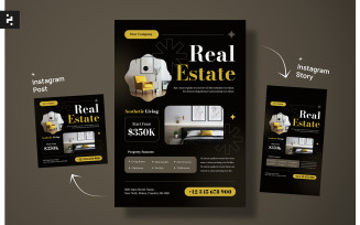 Aesthetic Theme Real Estate Flyer