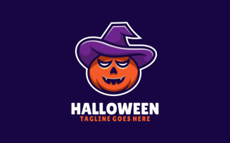 Halloween Mascot Cartoon Logo
