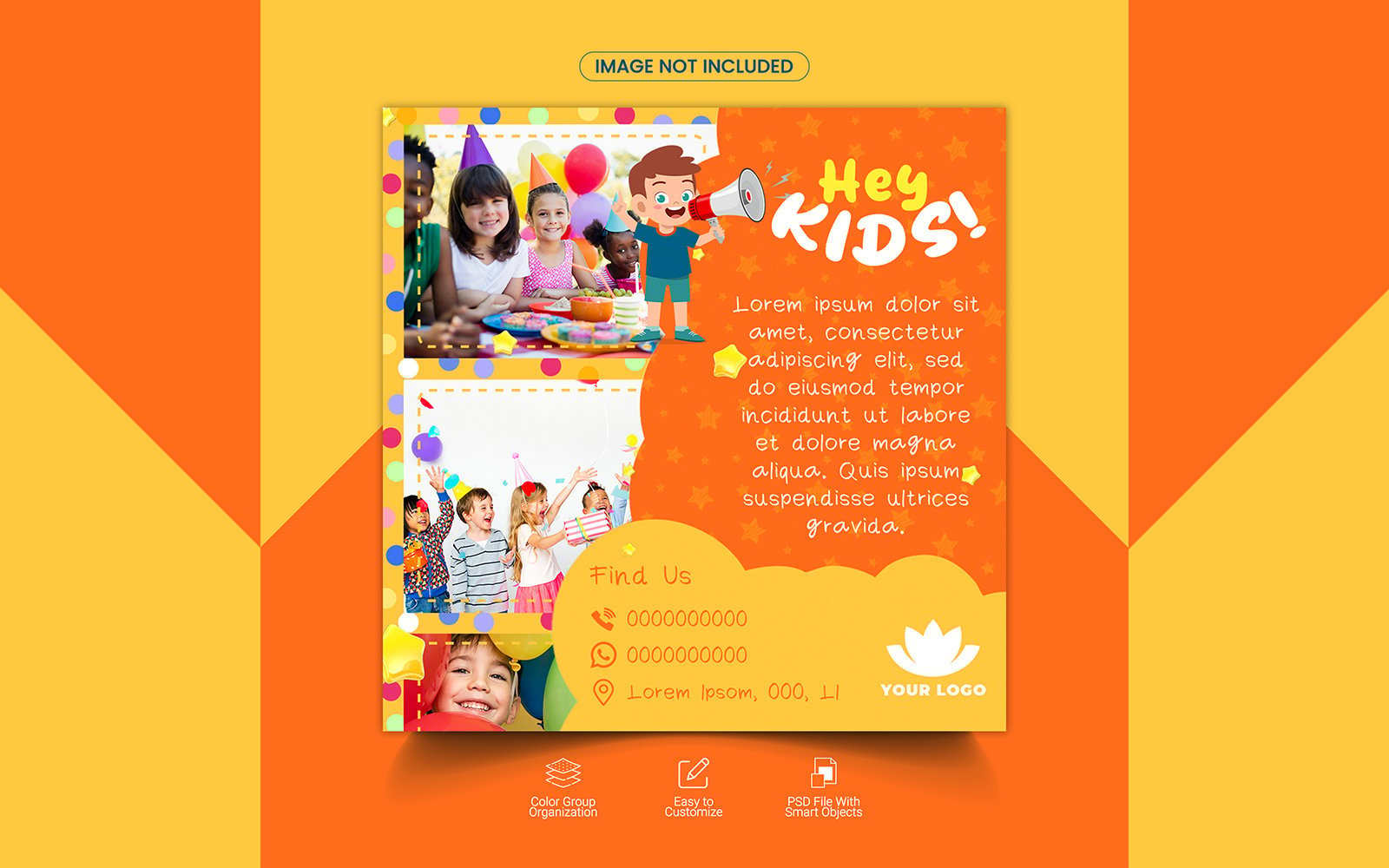 Kit Graphique #334818 Enfants Partie Divers Modles Web - Logo template Preview