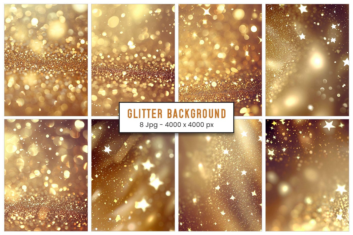 Kit Graphique #334841 En-or Glitter Divers Modles Web - Logo template Preview