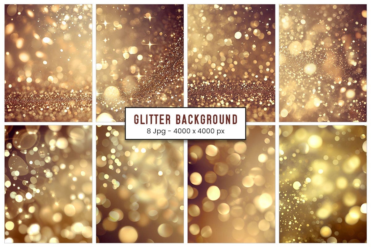 Kit Graphique #334843 En-or Glitter Divers Modles Web - Logo template Preview