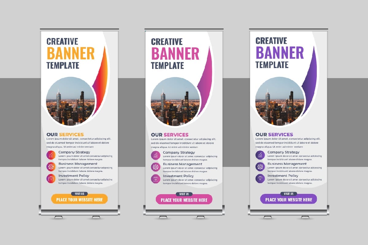 Template #334875 Advertising Banner Webdesign Template - Logo template Preview