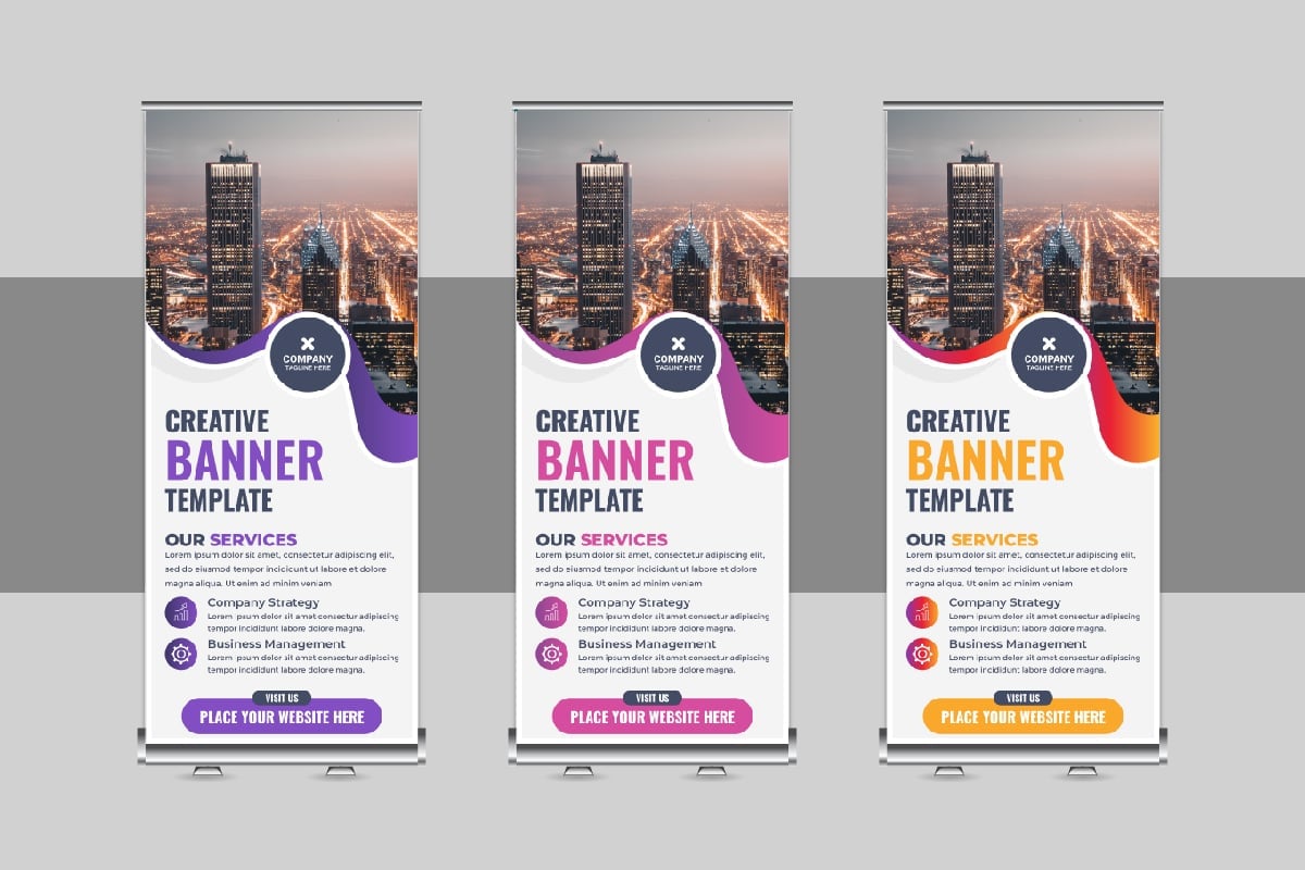 Template #334877 Advertising Banner Webdesign Template - Logo template Preview