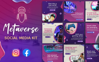 Social Media Kit - Metaverse