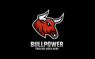 Bull Power ESport and Sport Logo