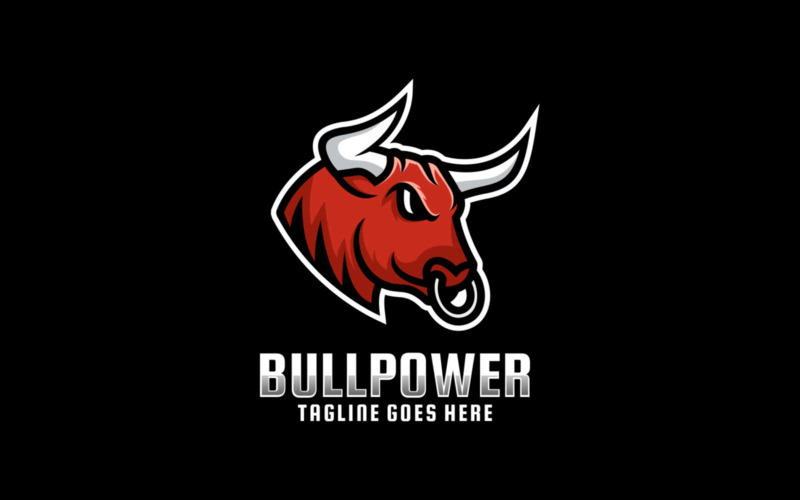 Bull Power ESport and Sport Logo Logo Template