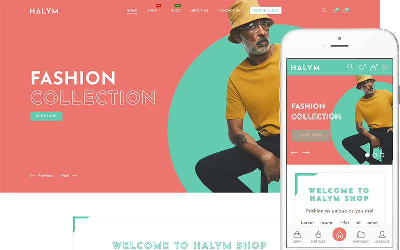 Template #335002 Theme Woocommerce Webdesign Template - Logo template Preview