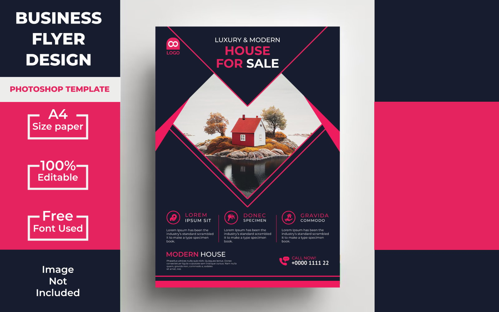 Template #335018 Flyer Graphics Webdesign Template - Logo template Preview