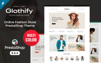 Glothify - Fashion and Apparel PrestaShop Theme