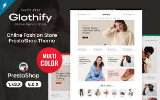 Glothify - Fashion and Apparel PrestaShop Theme