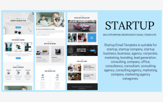 Startup – Multipurpose Responsive Email Template