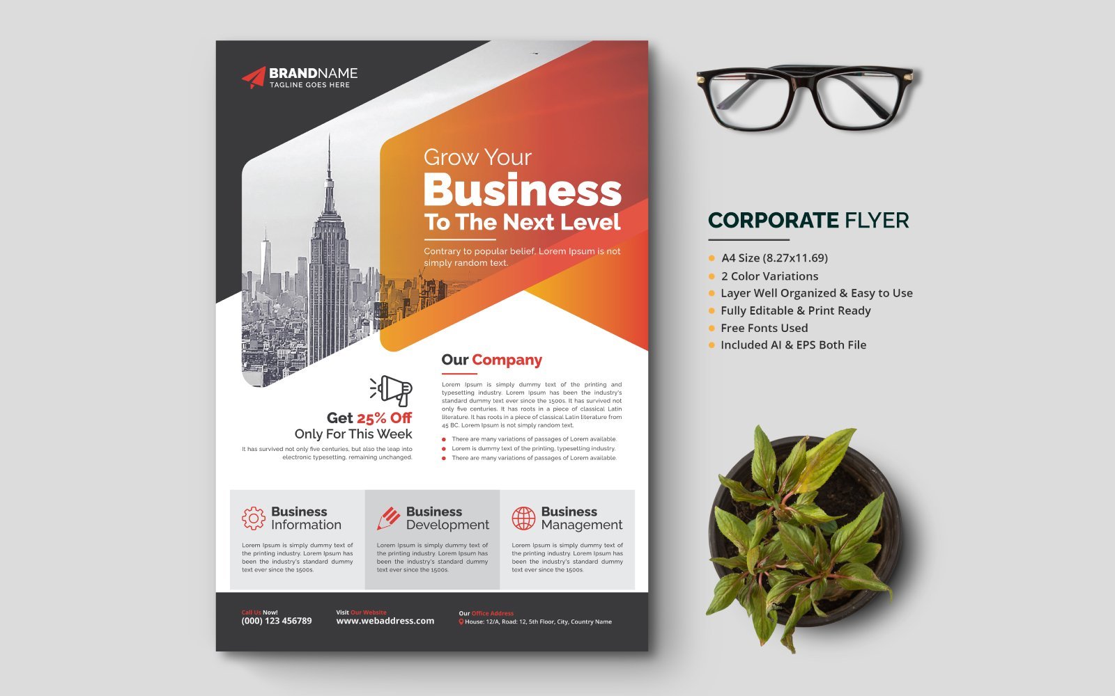 Kit Graphique #335198 Publicit Business Web Design - Logo template Preview