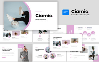 Free Ciamic - Fashion Business Presentation Keynote Template
