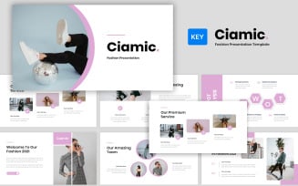 Free Ciamic - Fashion Business Presentation Keynote Template