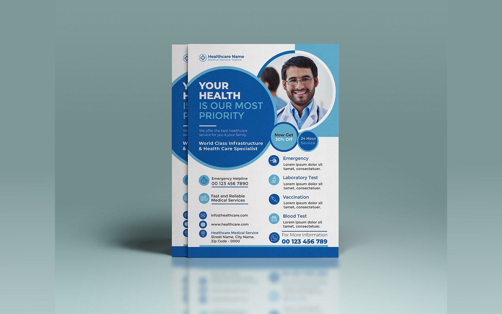 Template #335256 Health Medical Webdesign Template - Logo template Preview