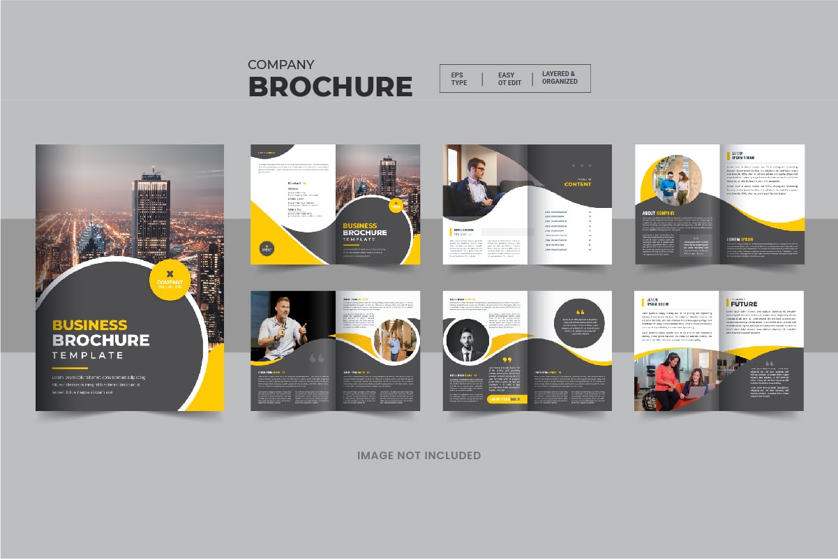 Template #335290 Brochure Annual Webdesign Template - Logo template Preview