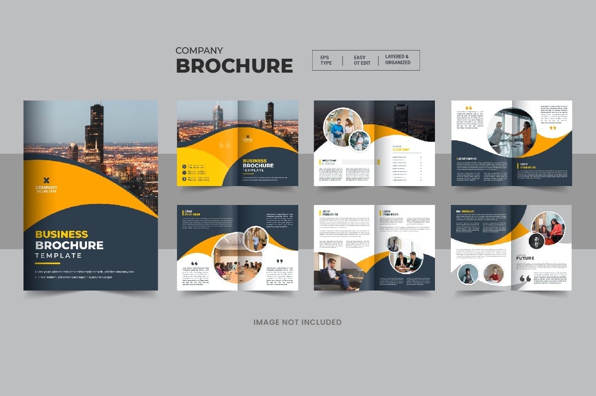 Template #335291 Brochure Annual Webdesign Template - Logo template Preview