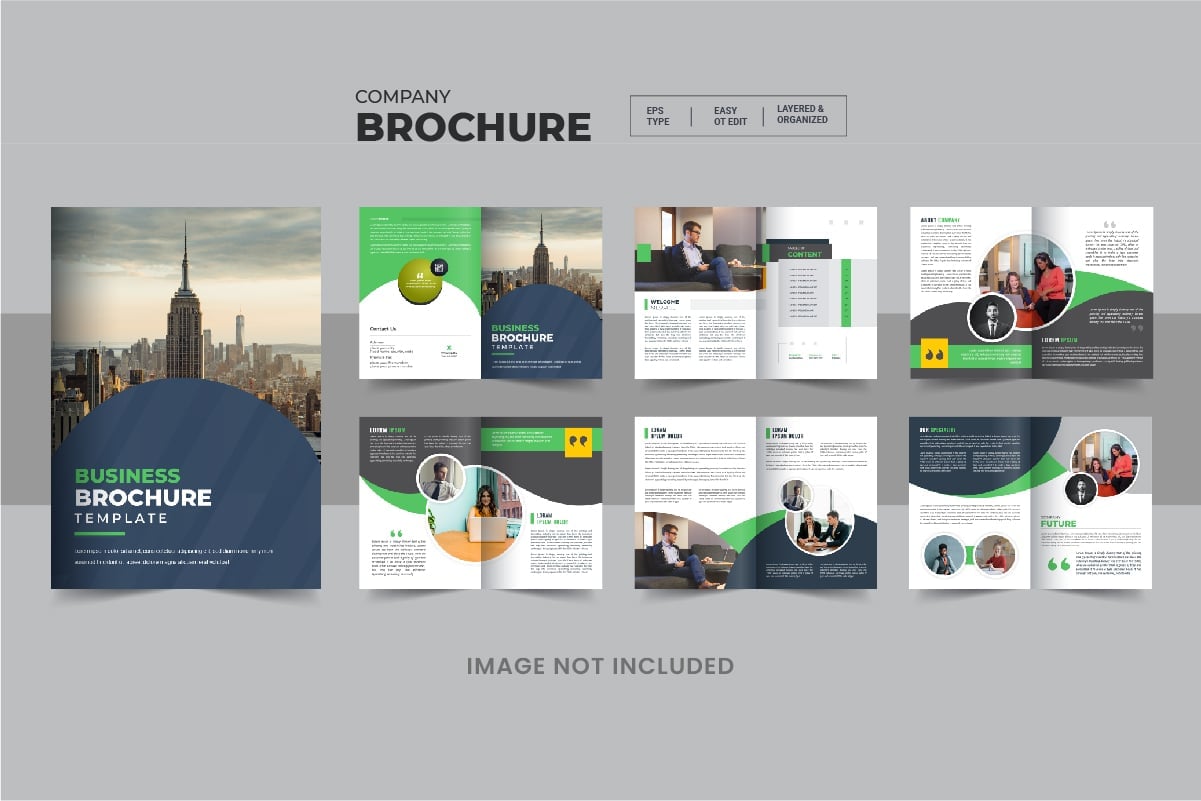 Template #335292 Brochure Annual Webdesign Template - Logo template Preview