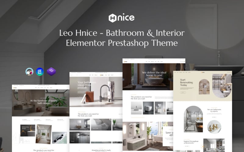 Leo Hnice - Bathroom & Interior Elementor Prestashop Theme PrestaShop Theme
