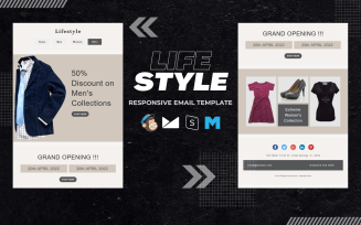 Life Style – E-commerce Email Template Newsletter Template