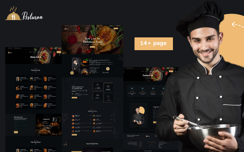 Template #335343 Coffee Reservation Webdesign Template - Logo template Preview
