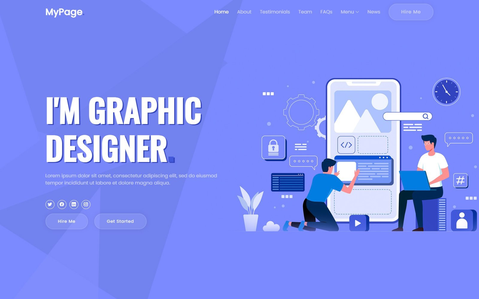 Kit Graphique #335354 App Bootstrap Web Design - Logo template Preview