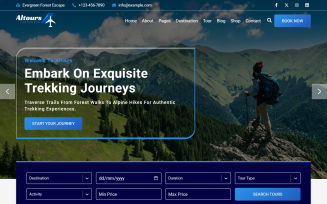 Altours - Travel Agency React Website Template