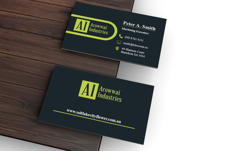 Creative Business Card - Visiiting Card Corporate Identity