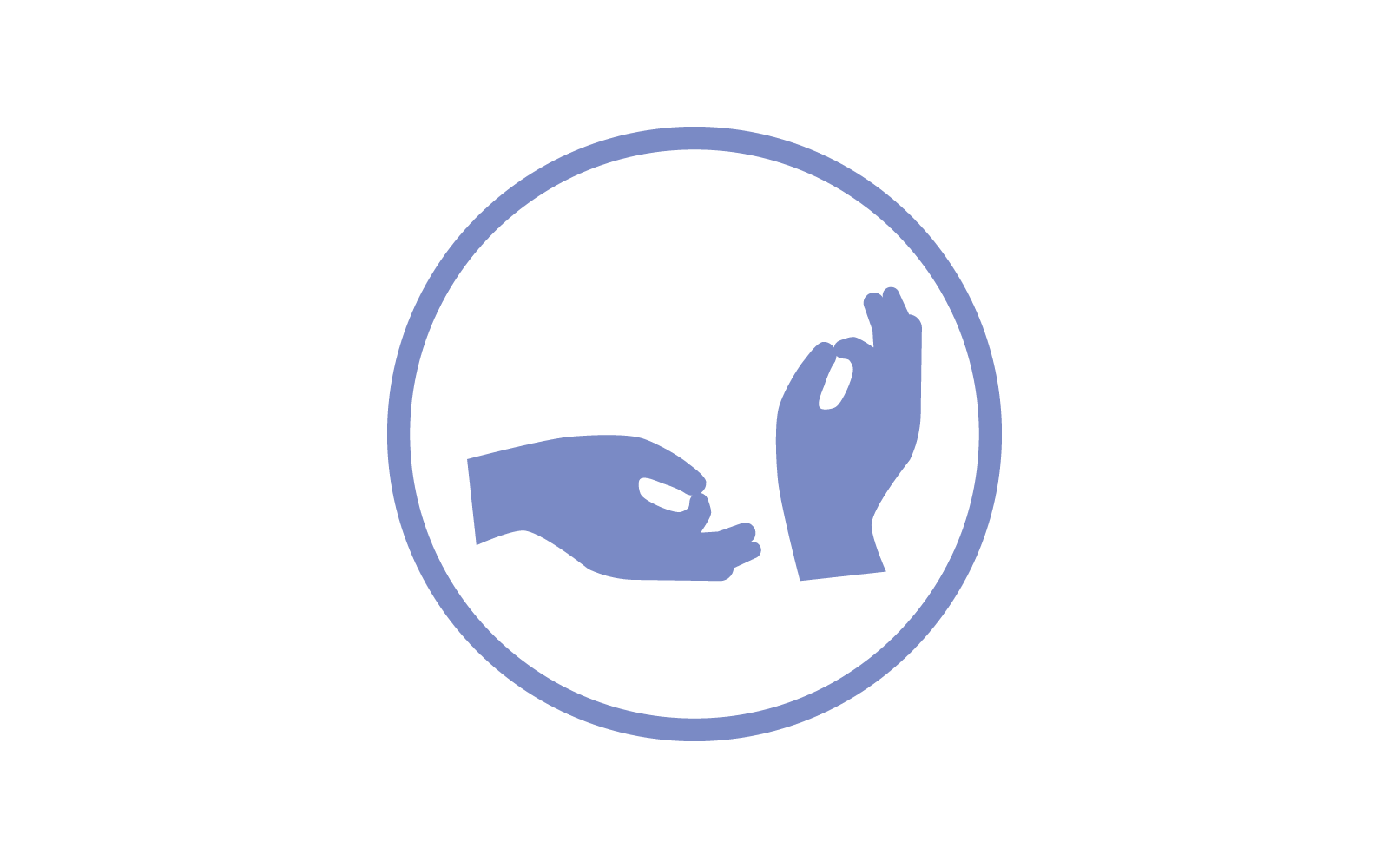 Meditation yoga arm illustration logo design