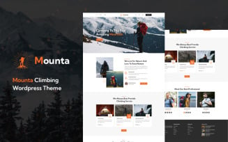 Mounta - Mountain Climbing WordPress Themes