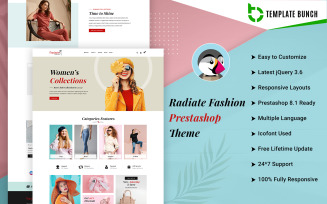 Radiate Fashion - Responsive Prestashop Theme for eCommerce