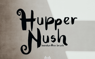 FREE Hupper Nush - Handwritten Fonts