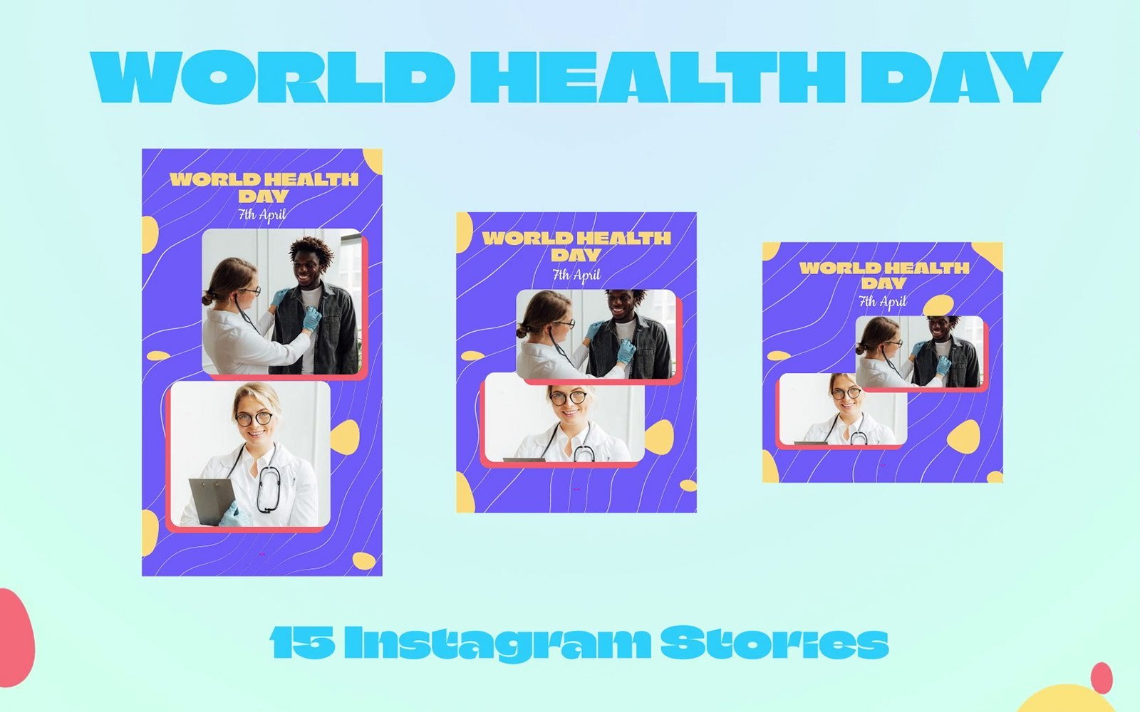 Kit Graphique #335526 Worldhealthday Healthforall Divers Modles Web - Logo template Preview