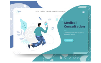 Medical Consultation Vector