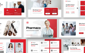 Pharmaco - Medical Google Slide Template