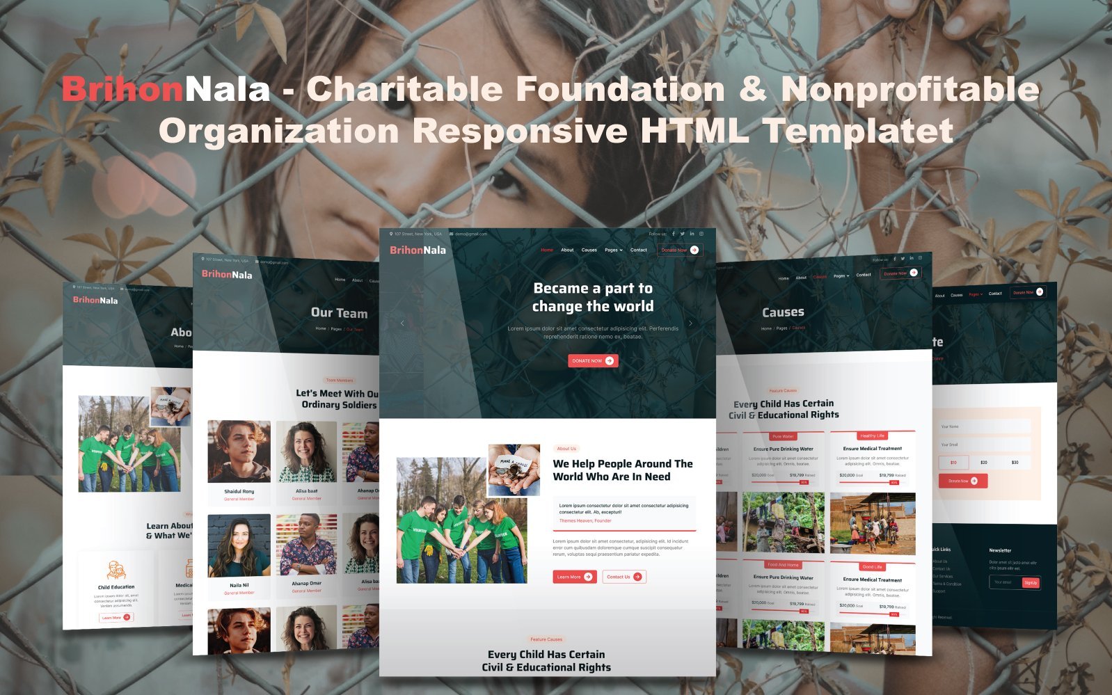 Template #335633 Ngo Nonprofit Webdesign Template - Logo template Preview