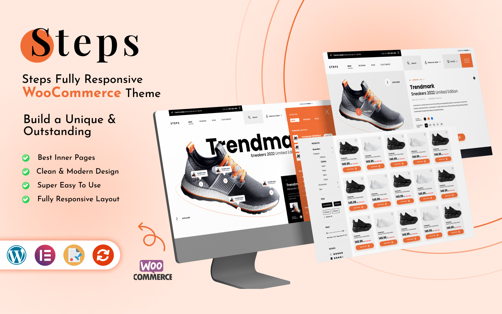 Template #335650 Shoes Sneakers Webdesign Template - Logo template Preview