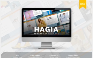 Hagia - Google Slide Creative Template