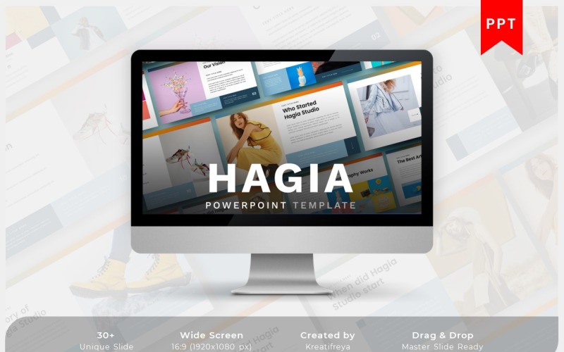 Hagia - PowerPoint Creative Template PowerPoint Template