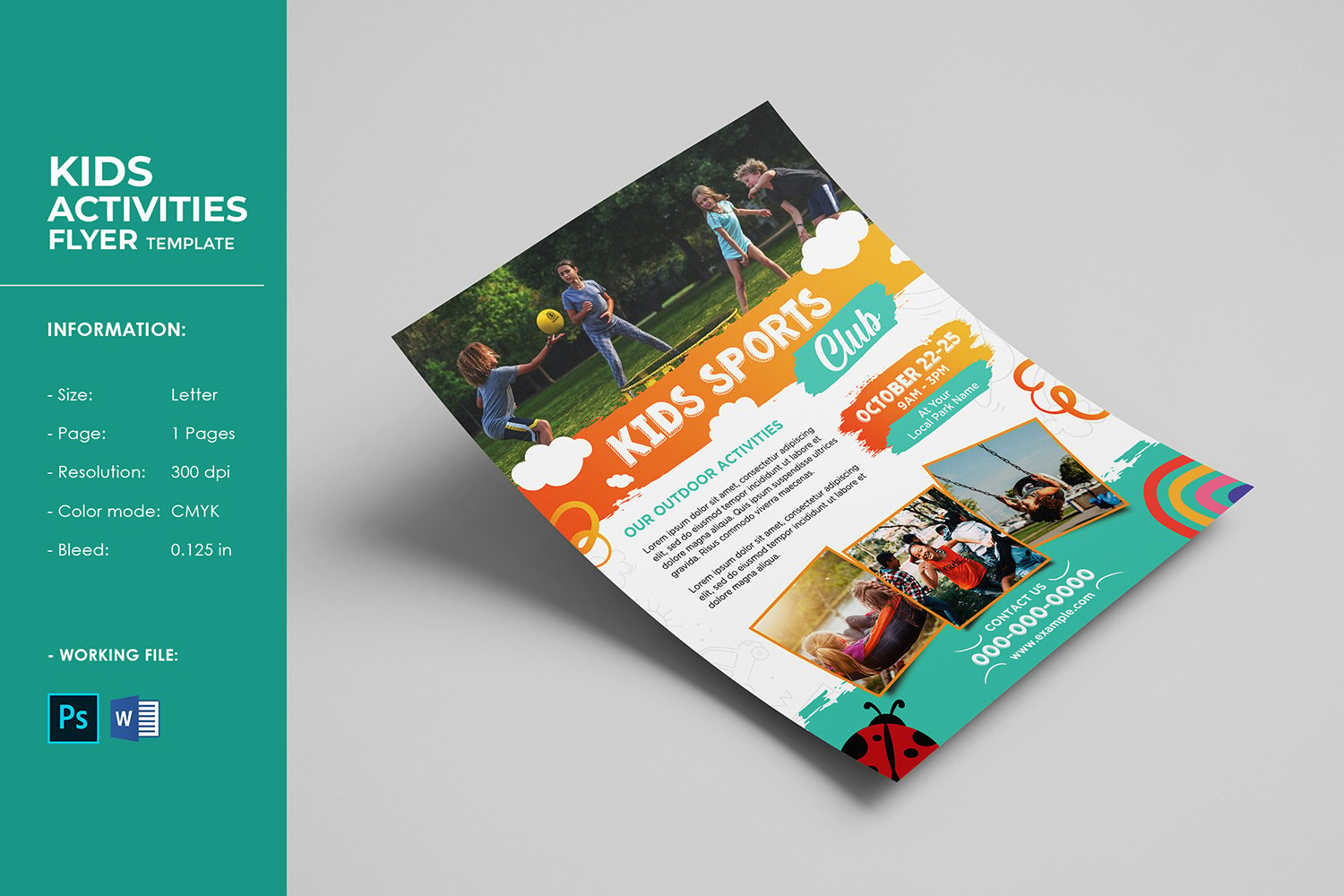 Template #335779 Flyer Printable Webdesign Template - Logo template Preview